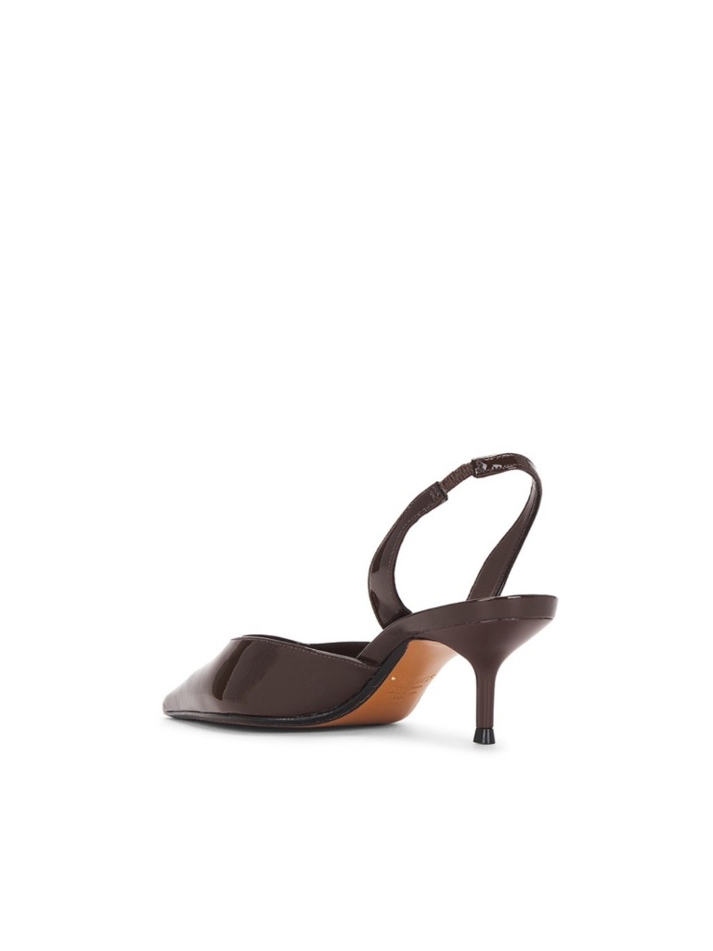 Schutz Paola Mid Pump in Root Brown - Picture 3 of 9